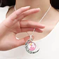 Collar Para Mujeres Niñas Dije Luna Cabujón Princesa Aurora - Miniatura 12