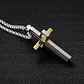 Collar Para Hombre Y Mujer Dije Cruz Giratoria Con Escritura - Miniatura 21