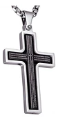 Collar Para Hombre Y Mujer Dije Cruz Giratoria Con Escritura - Miniatura 23