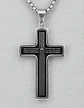 Collar Para Hombre Y Mujer Dije Cruz Giratoria Con Escritura - Miniatura 25