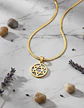 Collar Para Hombres Y Mujeres Dije Estrella Judía Hexagrama - Miniatura 4