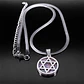 Collar Para Hombres Y Mujeres Dije Estrella Judía Hexagrama - Miniatura 14