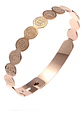 Brazalete De Acero Pulsera Para Mujer Medallas De San Benito - Miniatura 16