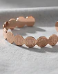 Brazalete De Acero Pulsera Para Mujer Medallas De San Benito - Miniatura 19