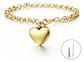 Pulsera Para Mujeres Brazalete Con Dije Urna Corazón Cenizas - Miniatura 1
