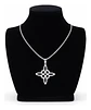 Collar De Acero Para Hombres Y Mujeres Dije Nudo Bruja Celta - Miniatura 18