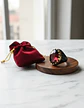 Anillo Moderno Clásico Para Hombres Y Mujeres Piedra Rojo Cz - Miniatura 5