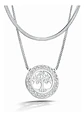 Collar Doble Capa De Acero Para Mujer Dije Árbol De La Vida - Miniatura 10