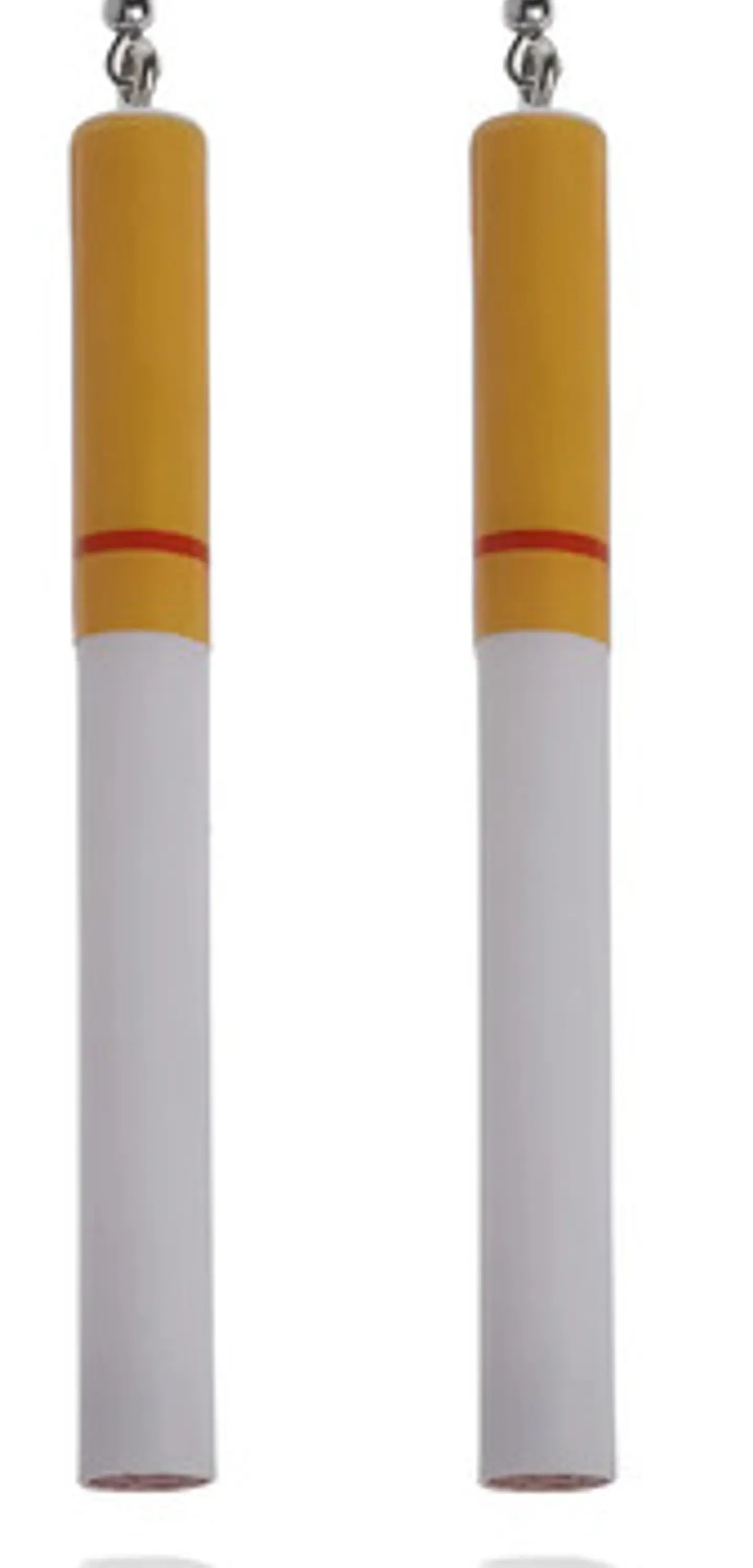 Aretes Para Mujer Pendientes Rebeldes Colillas De Cigarrillo 1