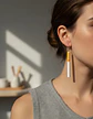 Aretes Para Mujer Pendientes Rebeldes Colillas De Cigarrillo - Miniatura 6