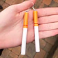 Aretes Para Mujer Pendientes Rebeldes Colillas De Cigarrillo - Miniatura 8