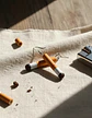 Aretes Para Mujer Pendientes Rebeldes Colillas De Cigarrillo - Miniatura 12