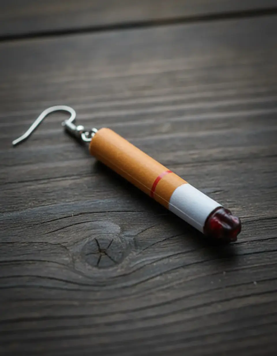 Aretes Para Mujer Pendientes Rebeldes Colillas De Cigarrillo 17