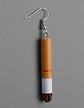 Aretes Para Mujer Pendientes Rebeldes Colillas De Cigarrillo - Miniatura 18
