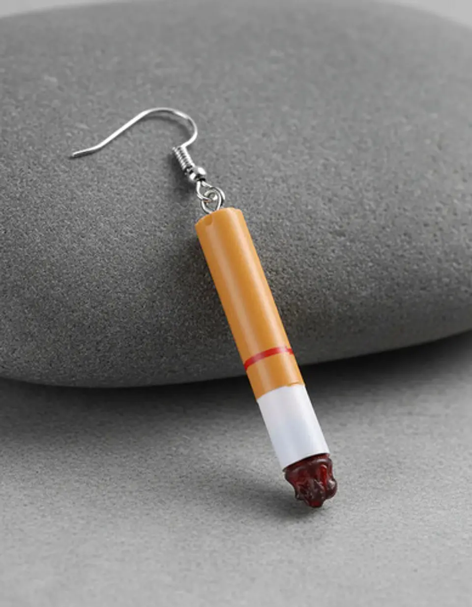 Aretes Para Mujer Pendientes Rebeldes Colillas De Cigarrillo 19