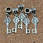 Set 20 Dijes Medallas Llaves Sello De San Benito De Nursia - Miniatura 8