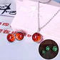 Set Joyería Mujer Collar Y Aretes Dije Luna Brilla Luminoso - Miniatura 20