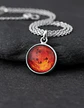 Set Joyería Mujer Collar Y Aretes Dije Luna Brilla Luminoso - Miniatura 26