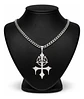Collar De Acero Para Hombre Y Mujer Dije Pentagrama Sigil - Miniatura 2