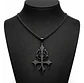 Collar De Acero Para Hombre Y Mujer Dije Pentagrama Sigil - Miniatura 10