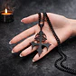 Collar De Acero Para Hombre Y Mujer Dije Pentagrama Sigil - Miniatura 14