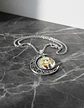 Collar Para Mujer Y Niña Dije Luna Cabujón Anime Sailor Moon - Miniatura 11