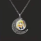 Collar Para Mujer Y Niña Dije Luna Cabujón Anime Sailor Moon - Miniatura 13