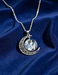 Collar Para Mujer Y Niña Dije Luna Cabujón Anime Sailor Moon - Miniatura 36
