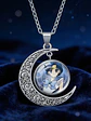 Collar Para Mujer Y Niña Dije Luna Cabujón Anime Sailor Moon - Miniatura 37