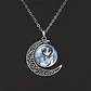 Collar Para Mujer Y Niña Dije Luna Cabujón Anime Sailor Moon - Miniatura 40