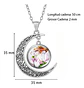 Collar Para Mujer Y Niña Dije Luna Cabujón Anime Sailor Moon - Miniatura 50