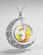 Collar Para Mujer Y Niña Dije Luna Cabujón Anime Sailor Moon - Miniatura 58