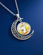 Collar Para Mujer Y Niña Dije Luna Cabujón Anime Sailor Moon - Miniatura 60