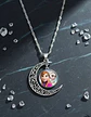 Collar Para Mujer Niñas Dije Luna Frozen Princesas Del Hielo - Miniatura 5
