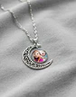 Collar Para Mujer Niñas Dije Luna Frozen Princesas Del Hielo - Miniatura 8