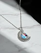 Collar Para Mujer Niñas Dije Luna Frozen Princesas Del Hielo - Miniatura 27