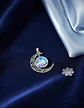 Collar Para Mujer Niñas Dije Luna Frozen Princesas Del Hielo - Miniatura 31