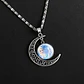 Collar Para Mujer Niñas Dije Luna Frozen Princesas Del Hielo - Miniatura 34