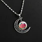 Collar Para Mujer Niñas Dije Luna Con Cabujón Animada Trolls - Miniatura 17