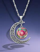 Collar Para Mujer Niñas Dije Luna Con Cabujón Animada Trolls - Miniatura 18