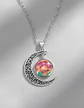 Collar Para Mujer Niñas Dije Luna Con Cabujón Animada Trolls - Miniatura 20