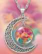 Collar Para Mujer Niñas Dije Luna Con Cabujón Animada Trolls - Miniatura 21