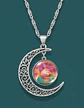 Collar Para Mujer Niñas Dije Luna Con Cabujón Animada Trolls - Miniatura 24