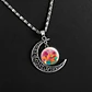 Collar Para Mujer Niñas Dije Luna Con Cabujón Animada Trolls - Miniatura 25