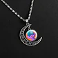 Collar Para Mujer Niñas Dije Luna Con Cabujón Animada Trolls - Miniatura 31