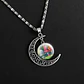 Collar Para Mujer Niñas Dije Luna Con Cabujón Animada Trolls - Miniatura 38