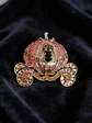 Broche De Alfiler Para Mujeres Carroza Encantada Piedra Cz - Miniatura 8