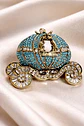 Broche De Alfiler Para Mujeres Carroza Encantada Piedra Cz - Miniatura 14