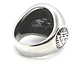 Anillo Vikingo De Acero Color Plata Para Hombre Odin Valknut - Miniatura 2