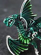 Broche De Alfiler Para Hombre Y Mujer Dragón Vintage Esmalte - Miniatura 6